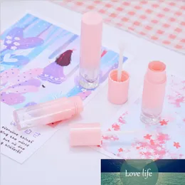 50 sztuk 4 ml Puste Lip Gloss Tubes Lip Glazura Szczotka Wand Makeup Pojemnik Lipstick Lip Balsm Refillable DIY Lipgloss Butelka