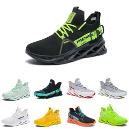 Männer Frauen Laufschuhe Triple Schwarz Gelb Rot Lemen Grün Cool Grau Königsblau Herren Trainer Sport Turnschuhe Zwei