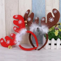 Juldekorationer Merration ORNAMENTS Bell Feather Antlers pedband Party F202139221