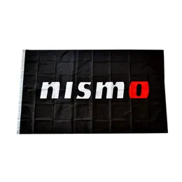 Nismo Flag Banner 3x5ft Man Cave Dwoto Blue Różowy Rainbow Flagi Poliester z mosiądzami LGBT