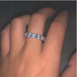 T GG Moda Vintage Mulheres Anéis de Casamento Coração de Pêssego CZ Diamante Anel de Dedo Eternidade Weding Joias de Noivado Presente de Natal