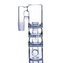 tarak perc 18 mm kül catcher kalın cam duman koleksiyoncusu 14mm kül yakalayıcı percolator bongs Bong için Bong