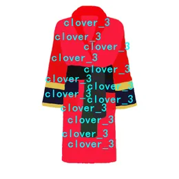 Damska Design Suknie Bawełniane Bathrobe Mężczyźni Kobiety Brand Sleepwear Kimono Ciepła Kąpiel Robe Nosić Home Nosić Unisex Szlafroki KLW1739