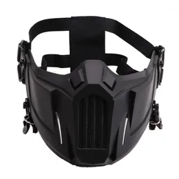 Outdoor Masquerade Respirator Mask Windproof Dustproof Cosplay Hiking Cycling Sdjustable Safety Face Mascaras Mascarillas Caps & Masks