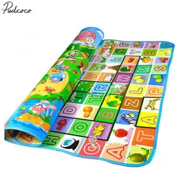 Pudcoco Lovely Newborn Baby Kid Crawl Gioco Picnic Tappeto Lettera Alfabeto Farm Mat LJ201124