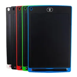8.5 inç LCD Yazma Tablet Çizim Tahta Blackboard El Yazısı Pedleri Hediye Çocuklar için Kağıtsız Not Defteri Tabletler Memo Yükseltilmiş Kalem 5 Renkli