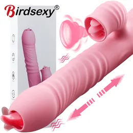 20 lägen klitoris suger vibrator av g-spot massage stick 2 huvuden stimulator dildo kvinnlig onani verktyg