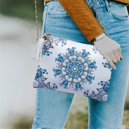 HUACAN 5D Special Shaped Painting Chain Bags Mandala DIY Diamond Embroidery Wallet Women Christmas Gifts 201112