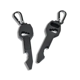 Multifunctional Tobacco Pipe Portable Accessories Key Shaped With Carabiner Bottle Opener Screwdriver Wrench Smoking Wild Trip Multi