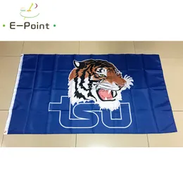 NCAA Tennessee State Tigers-Flagge, 3 x 5 Fuß (90 x 150 cm), Polyester-Flagge, Banner-Dekoration, fliegende Hausgarten-Flagge, festliche Geschenke