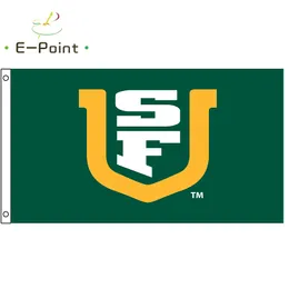 NCAA San Francisco Dons Bandeira 3*5ft (90cm*150cm) Bandeira de poliéster Decoração de banner bandeira de jardim de casa voadora Presentes festivos