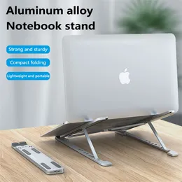 Bärbar bärbar dator Stativ Aluminium Foldbar MacBook Pro Support Justerbar Notebook Hållare Tablet Base för PC-dator Tillbehör