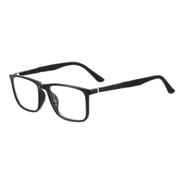 Mode solglasögon ramar män och kvinnor fyrkantiga tr90 full fälg stor storlek optisk med vårgångjärn för receptlinser myopia läsning1