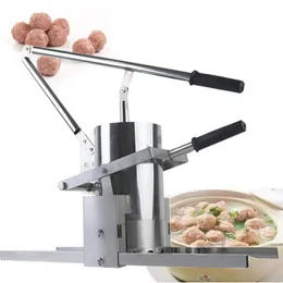 Hot selling manual meatball pressing machine stainless steel vegetable meatball beef meatball forming machine mold tool