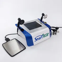 Deep heating tecar therapy diathermy machine Health Gadgets with CET RET handles to stimulate the natural reparation processes of the organism