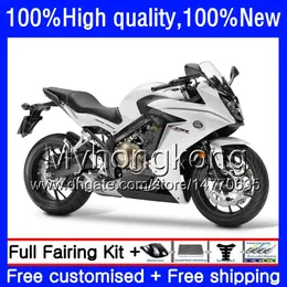 Kit för Honda CBR 650 F CBR-650F 2011 Pearl White 2012 2013 2014 2015 53HM.8 CBR 650F CBR650 F CBR-650 CBR650F 11 12 13 14 15 16 Fairings