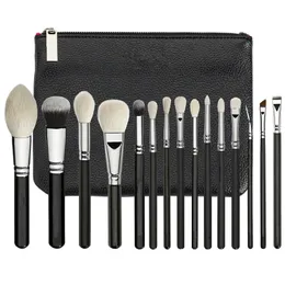 ZOEVA New Luxe Conjunto Completo 15 peças Pincéis Para Rosto Olhos Embreagem NIB 2010079954604