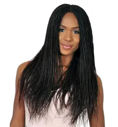 2021 New Twisted Wig Ball, Cosplay Party, Black Wigs, African Pigtails, Dirty Braids, Hair Covers. 65 Cm