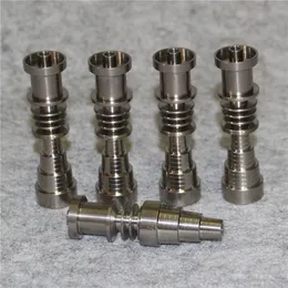 Ручные инструменты Регулируемый титановый ногтя кварцевые гвозди 14 мм 19 мм Ti Nights Курение стеклянные бонги аксессуары