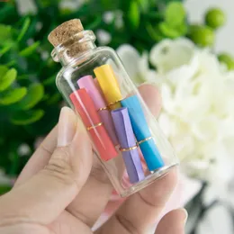 25ml 30ml Tiny Mini Test Tube Bottles with Corks Jars For Wedding Gift Decoration for Spices Container 50pcs/lothigh quantity