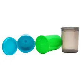 2022 new 30 Dram Empty Squeeze Pop Top Bottle-Vial Herb Boxs Container Herb Container Pill Box Color Random
