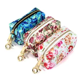 Portable Dog Training Snack Bag Fashion Printed Outdoor Dog Travel Treat Bag For Snack Whistle Key Garbage Bags Pet jllSan