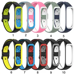 Silicone Watch Band Replacement Wrist Strap For Samsung Galaxy Fit2 SM-R220 Bracelet For Samsung Galaxy Fit 2 Accessories