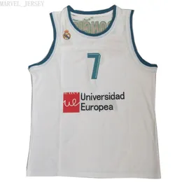 дешевые пользовательские Teka 7 Doncic Jersey Scain Spain Madrid XS-5XL NCAA