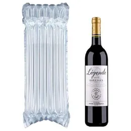 DHL & SF EXPRESS 32*8cm Air Dunnage Bag Air Filled Protective Wine bottle Wrap Inflatable Air Cushion Column Wrap Bags with a free