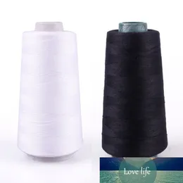 İyi 3000M Polyester Yards Dikiş İplikleri Siyah ve Beyaz Sanayi Dize DIY Güçlü ve Dayanıklı Giyim Dikiş Aksesuarları