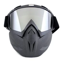 Zima Mężczyzna Motocross Okulary Maska Oddychająca Wiatroszczelna Dirt Bikgles Gogle Racing Car Gogle Narciarskie Ogólne Okulary