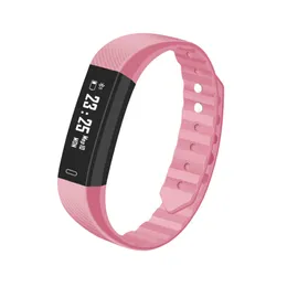 Smart armband klocka blodtryck hjärtfrekvensmätare Smart Watch Fitness Tracker Vattentät Smart Wristbands för iOS Android Phone Watch