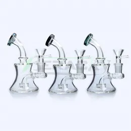 Beracky Glaswasserbongs mit 14 mm Glasschale Heady Beaker Bong Dab Oil Rigs Glaswasserpfeifen Recycler Bong zum Rauchen