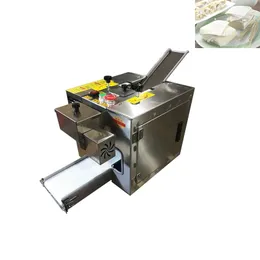Bästa fabrikspris Små bordplatta Automatisk Wonton Dough Skin Maskin / Dumpling Gyoza Wrapper Machine Square DumplingSkinMachine