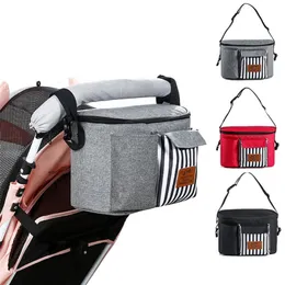 Baby Stroller Bag Waterproof Diaper Mom Travel Hanging Nappy s Carriage Buggy Cart Bottle Backpack 220225