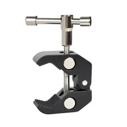 Crab Claw Clamp Zangen Zangen Clip Halterung für Kamera Stativ Einbeinstativ Studio Flash Halterung Stativ Arm Kamera Zubehör