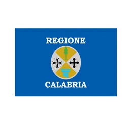 Calabria Flag 3x5 ft Double Stitching Banner 90x150cm Party Gift 100D Polyester Tryckt varm försäljning!