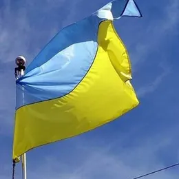 Ukraine Flag 3x5 Ft Ukrainian Flags 90x150cm House Decoration Banner Ukraine Garden National Flag Sign Polyester with Brass Grommets Peace Ukrainian T380HVC