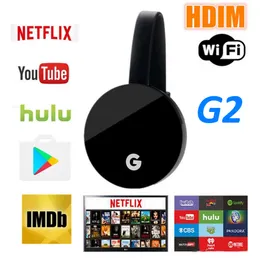 New design Anycast G2 Wifi Display Receiver 2.4G Dual Core RK3036 Wireless HD Dongle G2 Support Netflix Google Chrome And Home App