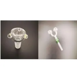 Färgglada rörglas Transparent rökare Smoker Skull DIY Slingshot Tillbehör Oljebrännare Rör Kvinna Man Rökning Set 3 5PW K2