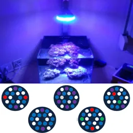 54W Full Spectrum LED Aquarium Lighting E27 Aquarium Light LED PAR38 Coral Reef Used LED Light for Planted Aquariums Refugiums Y200922