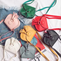 Borsa a tracolla per bambini, moda, portamonete, nappe creative, borsetta, portafogli, chiavi per la spesa, borse per telefono, belle ragazze, borsa per monete