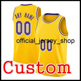 JR 21 Smith Losカスタムアンヘレス任意の名前Basketball Jerseys 14 Green 11 Bradley 88 Morris 1 Caldwell-Pope Jersey