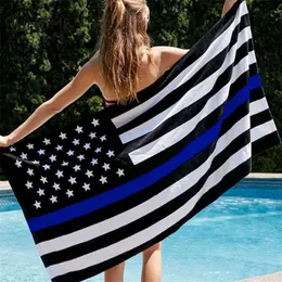 Bandiera della linea blu sottile Bandiere della polizia americana 3x5FT Bandiera del paese delle elezioni generali USA per i fan di Trump W77