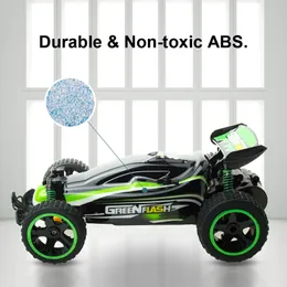 Orijinal Wltoys Uzaktan Kumanda Araba Drift 15-20KM / H RC Yarış Araba Yüksek Hızlı Off-Road RC Araba Yeşil Kırmızı