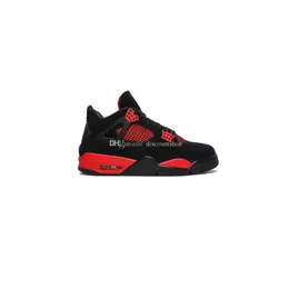 ボックスデザイナーJumpman 4 Red Thunder Basketball Shoes High Quality 4s Men Sneakers Suk CT8527 016（24時間以内の配達）ハイキング