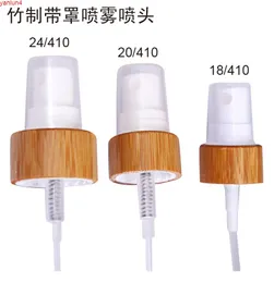 free shipping 50pcs/lot 24/410 20/410 18/410 bamboo pump head (Spray / Lotion)high qualtity