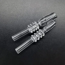 Nectar Collector Accessories Quartz Tip 10mm 14mm 18mm Joint Size For Mini NC Kit Dab Straw Drip Tips Smoking Tool VS Water