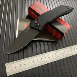 OEM Kershaw 7100BW Launch 1 AUTO Складной нож 3,4 дюйма CPM-154 Black Wash Drop Point Blade Алюминиевые ручки Автоматические ножи — 7100 Black