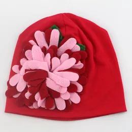 Girls Winter Baby Hat Beanie Christmas Photography Props Flower Gift Newborn Props Kids Handmade Gorras Cap Children Modis H jllrul